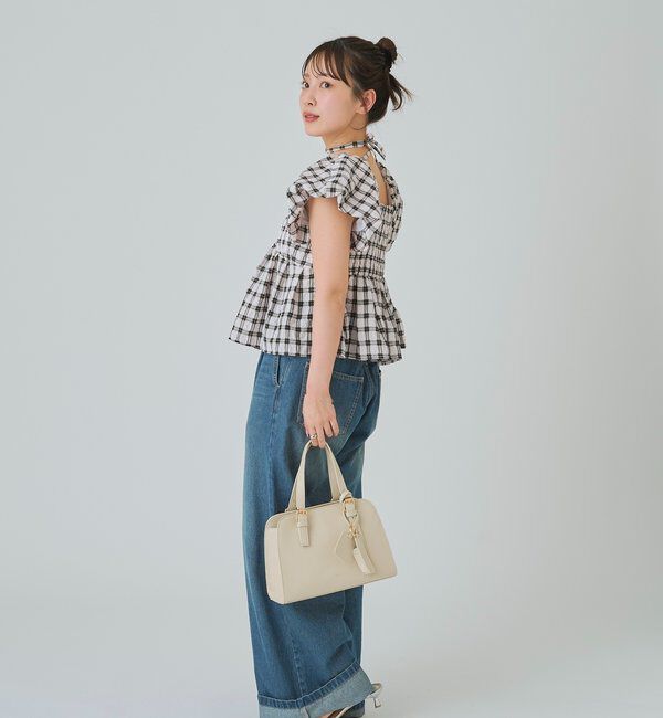  「【@sktnnm企画】リップチャーム付きminiボストンBAG」|トートバッグ|