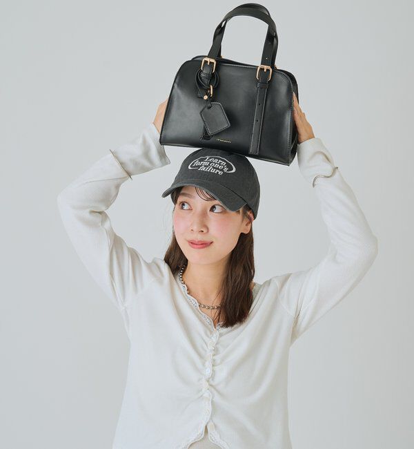  「【@sktnnm企画】リップチャーム付きminiボストンBAG」|トートバッグ|