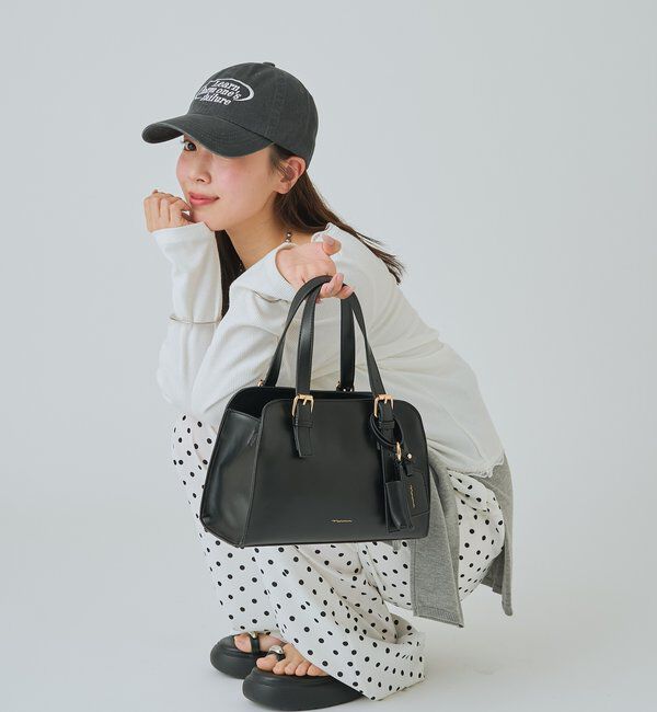  「【@sktnnm企画】リップチャーム付きminiボストンBAG」|トートバッグ|