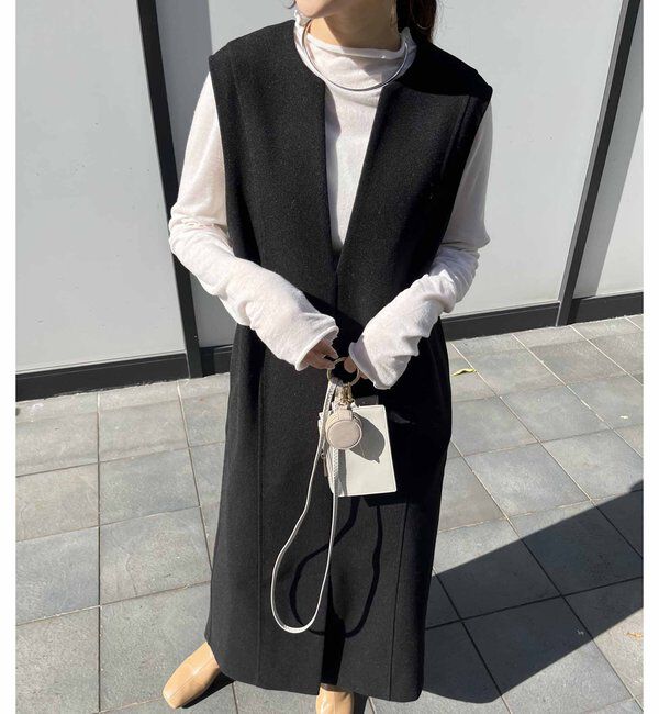  「ストレッチメルトンワンピース」|ワンピース|