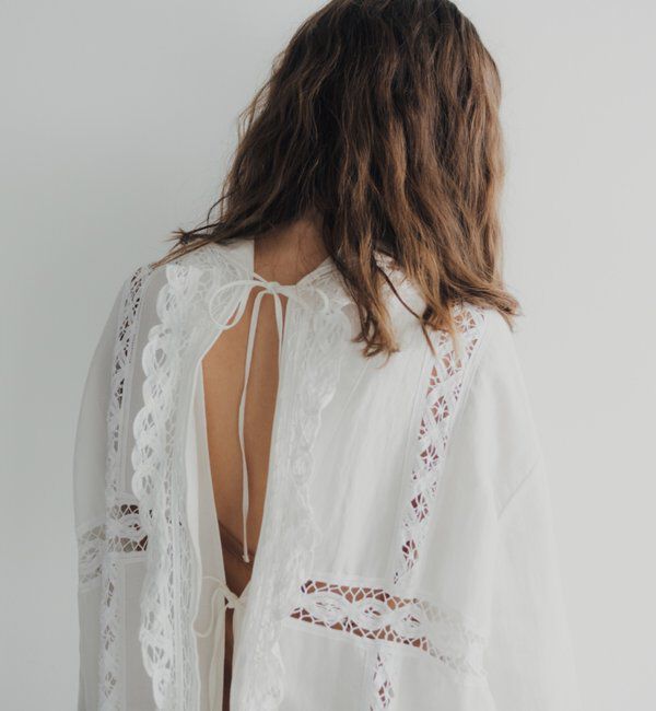  「【Pasterip】 バテンレースデザインブラウス」|シャツ・ブラウス|