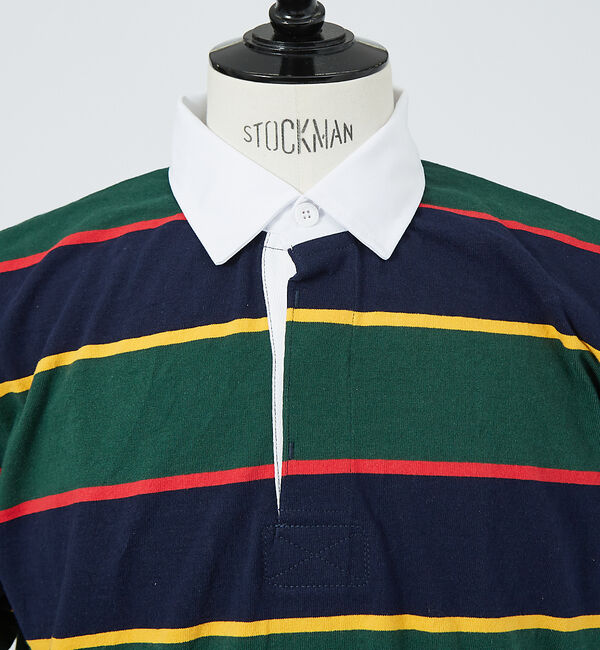 ABAHOUSE「【BARBARRIAN / バーバリアン】LIGHT WEGHT 無地/ボーダー」|ポロシャツ|