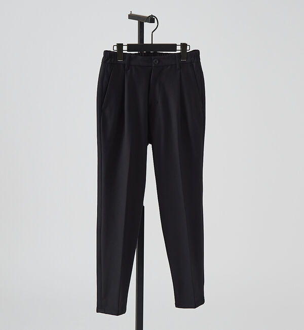 ABAHOUSE「【360&deg;HYPER-STRETCH】1プリーツ テーパード イージーパンツ/吸」|その他|