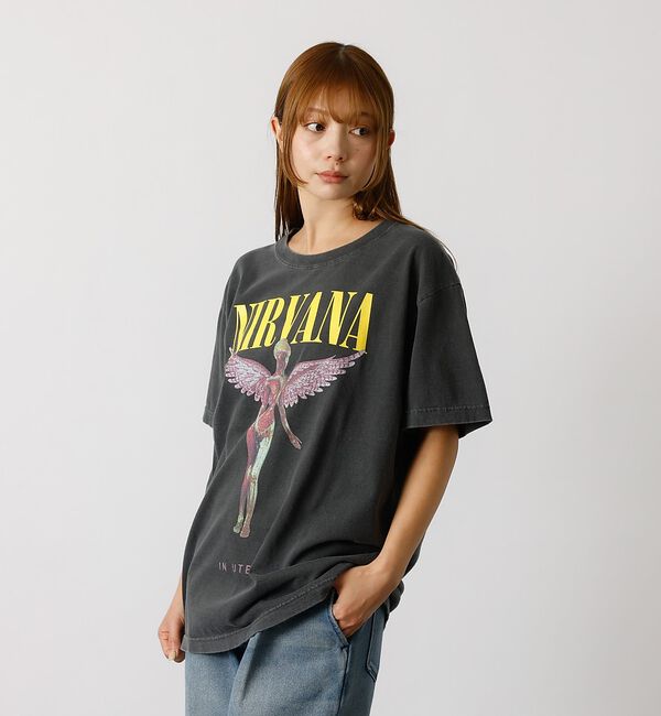ABAHOUSE「【GOOD ROCK SPEED/グッドロックスピード】NIRVANA TEE」|Tシャツ・カットソー|