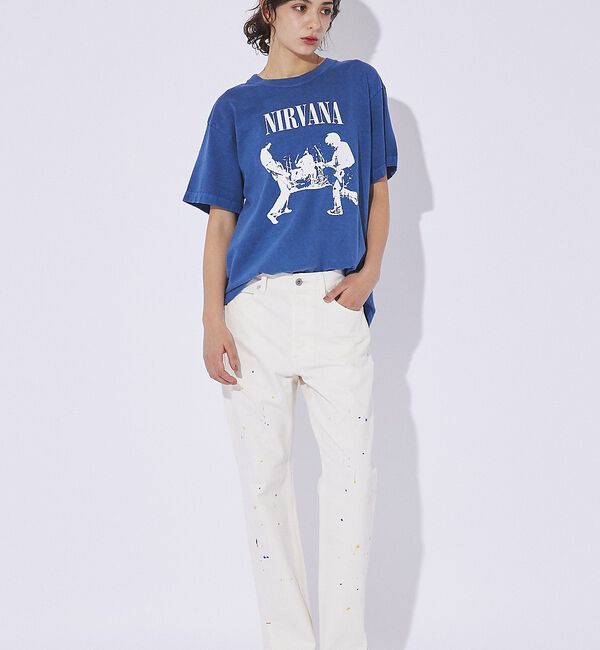 ABAHOUSE「【GOOD ROCK SPEED/グッドロックスピード】NIRVANA TEE」|Tシャツ・カットソー|