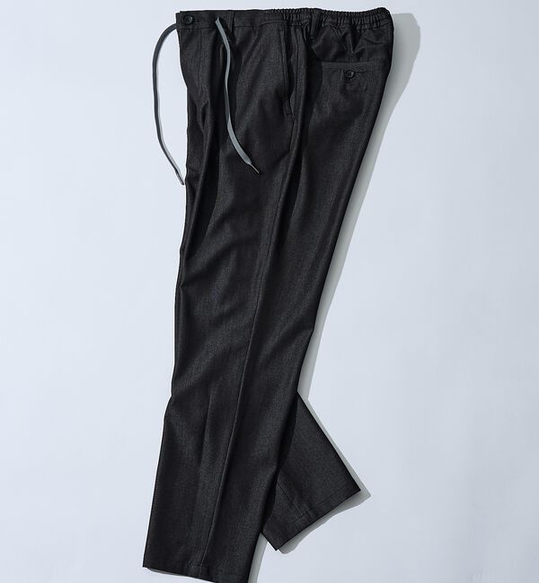 ABAHOUSE「【セットアップ対応】デニムライクツイル テーパード イージーパンツ」|その他|