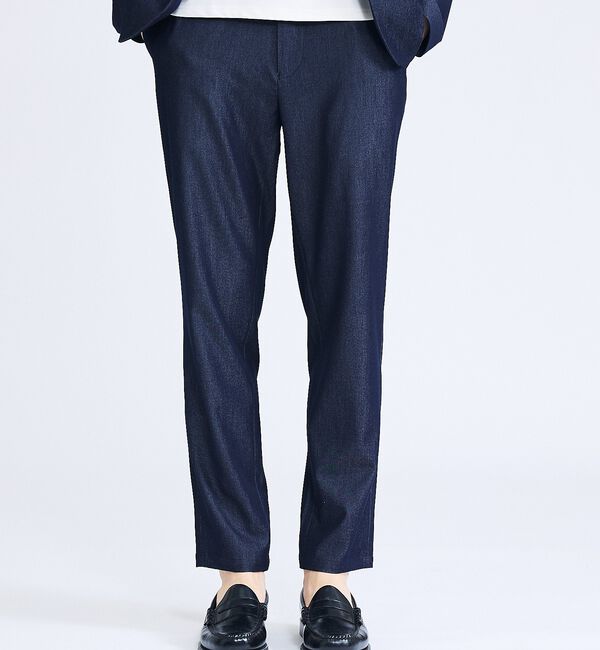 ABAHOUSE「【セットアップ対応】デニムライクツイル テーパード イージーパンツ」|その他|