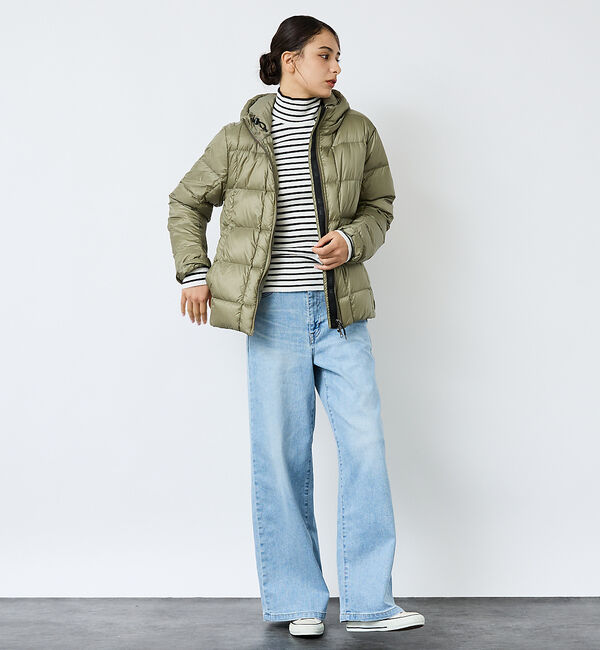 Rouge vif「【PYRENEX / ピレネックス】BASSIA HOODED / バッシア フ」|ダウン|