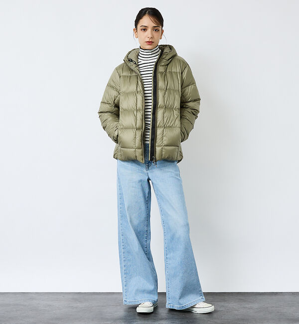 Rouge vif「【PYRENEX / ピレネックス】BASSIA HOODED / バッシア フ」|ダウン|