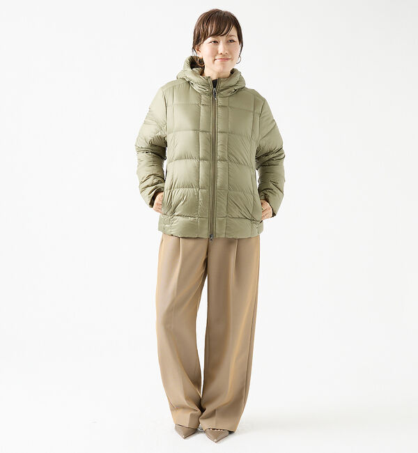 Rouge vif「【PYRENEX / ピレネックス】BASSIA HOODED / バッシア フ」|ダウン|