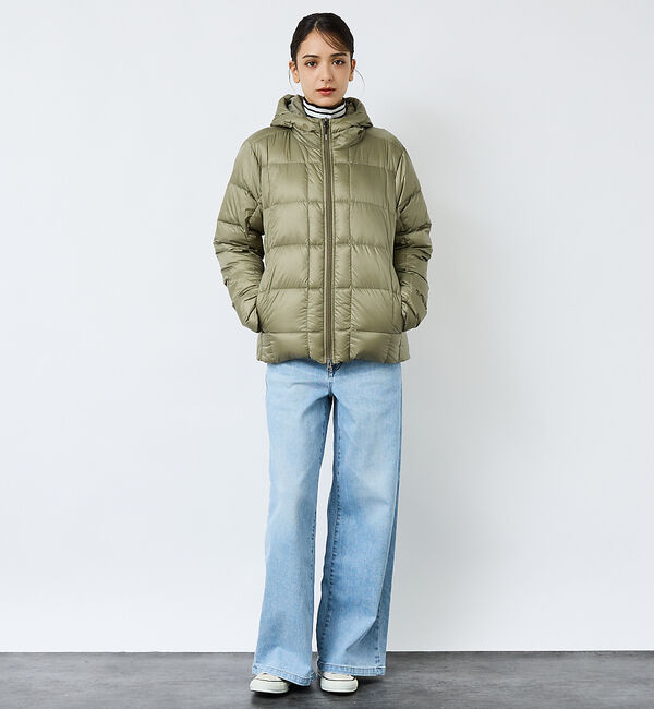 Rouge vif「【PYRENEX / ピレネックス】BASSIA HOODED / バッシア フ」|ダウン|