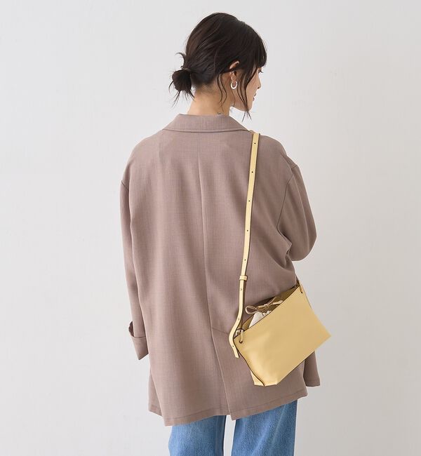 Rouge vif「【ORSETTO/オルセット】BARCA レザーミニショルダーバッグ」|ショルダー・メッセンジャー|