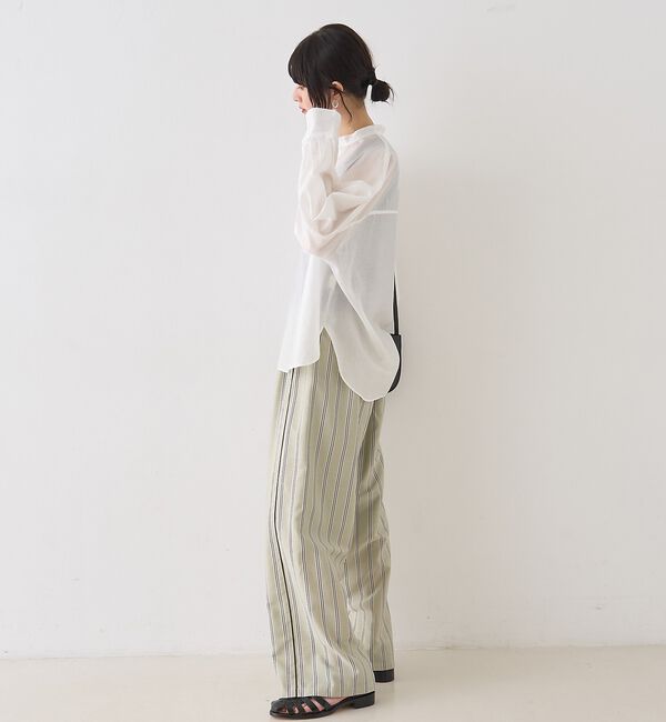 Rouge vif「ストライプイージーパンツ/ウエストゴム」|その他|