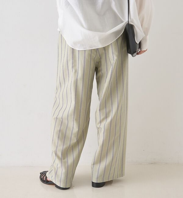 Rouge vif「ストライプイージーパンツ/ウエストゴム」|その他|