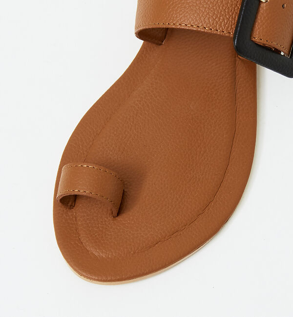 AU BANNISTER「【販売店舗限定】サムホルダーフラットサンダル」|サンダル|