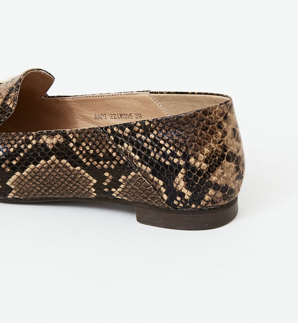 AU BANNISTER「バブーシュ ビット モカ スクエアトゥ ローファー」|ローファー|