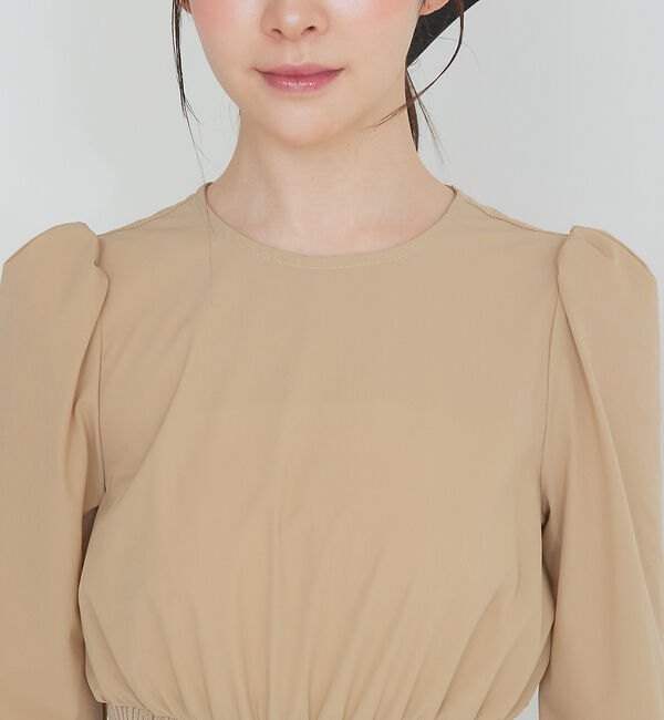 SELFIST「ウエストリブバルーンワンピース」|ワンピース|