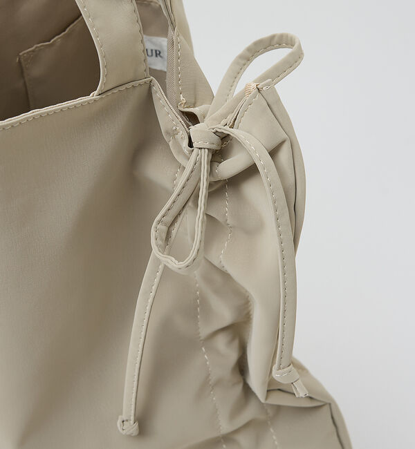 LOWELL things「SOEUR/シャーリングトート/A4/推し活/うちわもすっぽり」|トートバッグ|