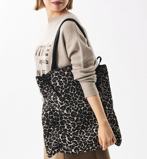 LOWELL things「SOEUR/シャーリングトート/A4/推し活/うちわもすっぽり」|トートバッグ|