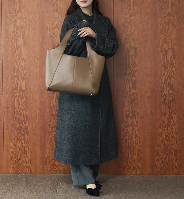 LOWELL things「【予約/kariさんコラボ】ポーチ付き多機能オープントート/A4/通勤/16イン」|トートバッグ|