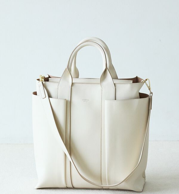 LOWELL things「Ordi/ダブルポケット2WAYトートL」|トートバッグ|