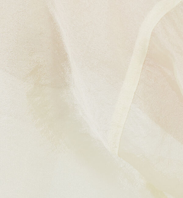 abahouse mavie「【シアートップス】７分袖シアーTシャツ」|Tシャツ・カットソー|