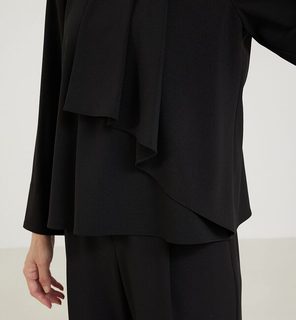 abahouse mavie「【エニデイカセット/上下２点セット】タックフレアーセットアップ/通勤/セミオケ」|スーツ|