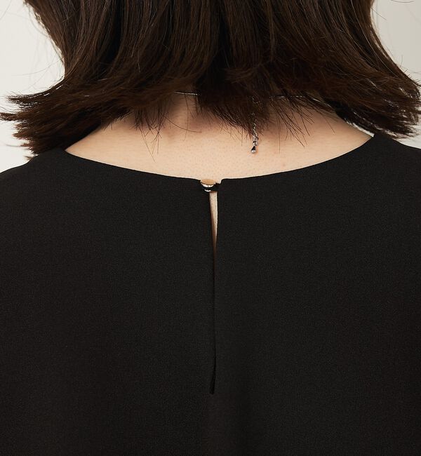 abahouse mavie「【エニデイカセット・サマー】ジョーゼットタックフレアーブラウス」|シャツ・ブラウス|