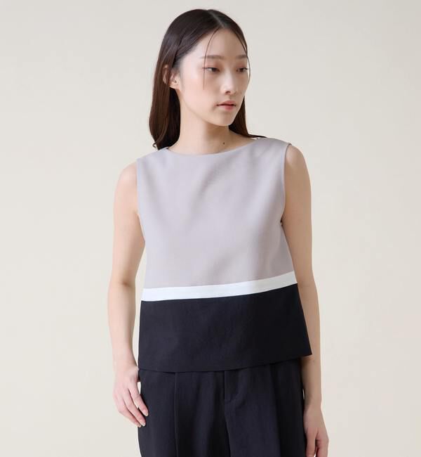 TIARA「カラーブロックブラウス」|シャツ・ブラウス|