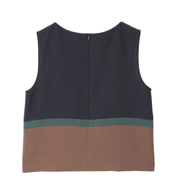 TIARA「カラーブロックブラウス」|シャツ・ブラウス|