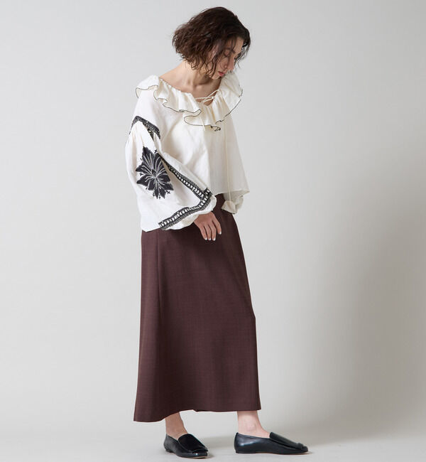 Liesse「Aラインロングスカート」|スカート|