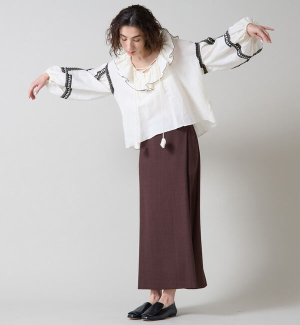 Liesse「Aラインロングスカート」|スカート|