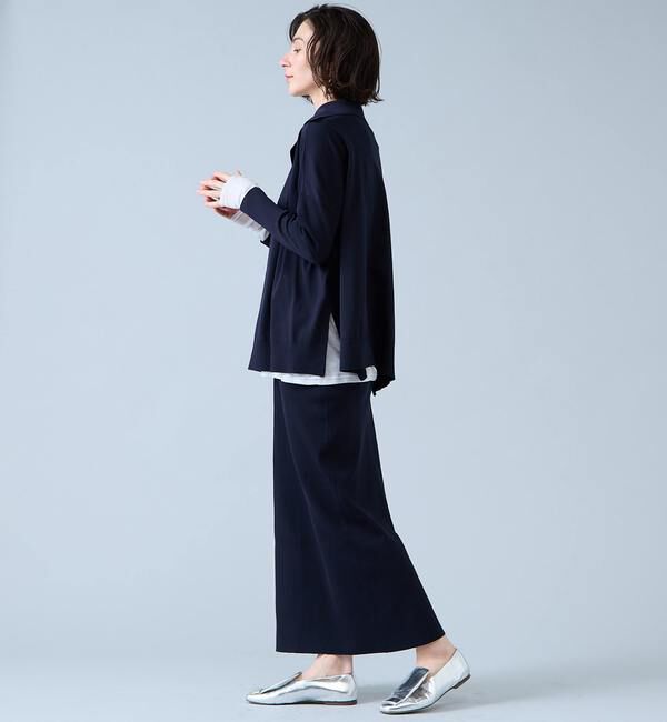 Liesse「ビックカラーワイドニット」|ニット・セーター|