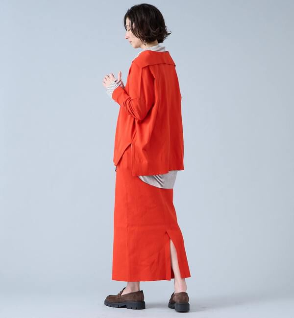 Liesse「ビックカラーワイドニット」|ニット・セーター|