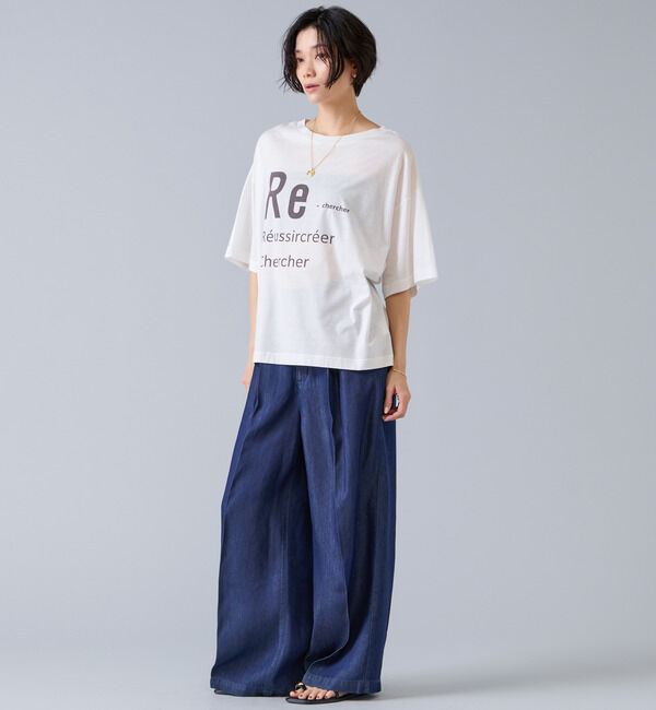 Liesse「ハイゲージロゴTシャツ」|Tシャツ・カットソー|