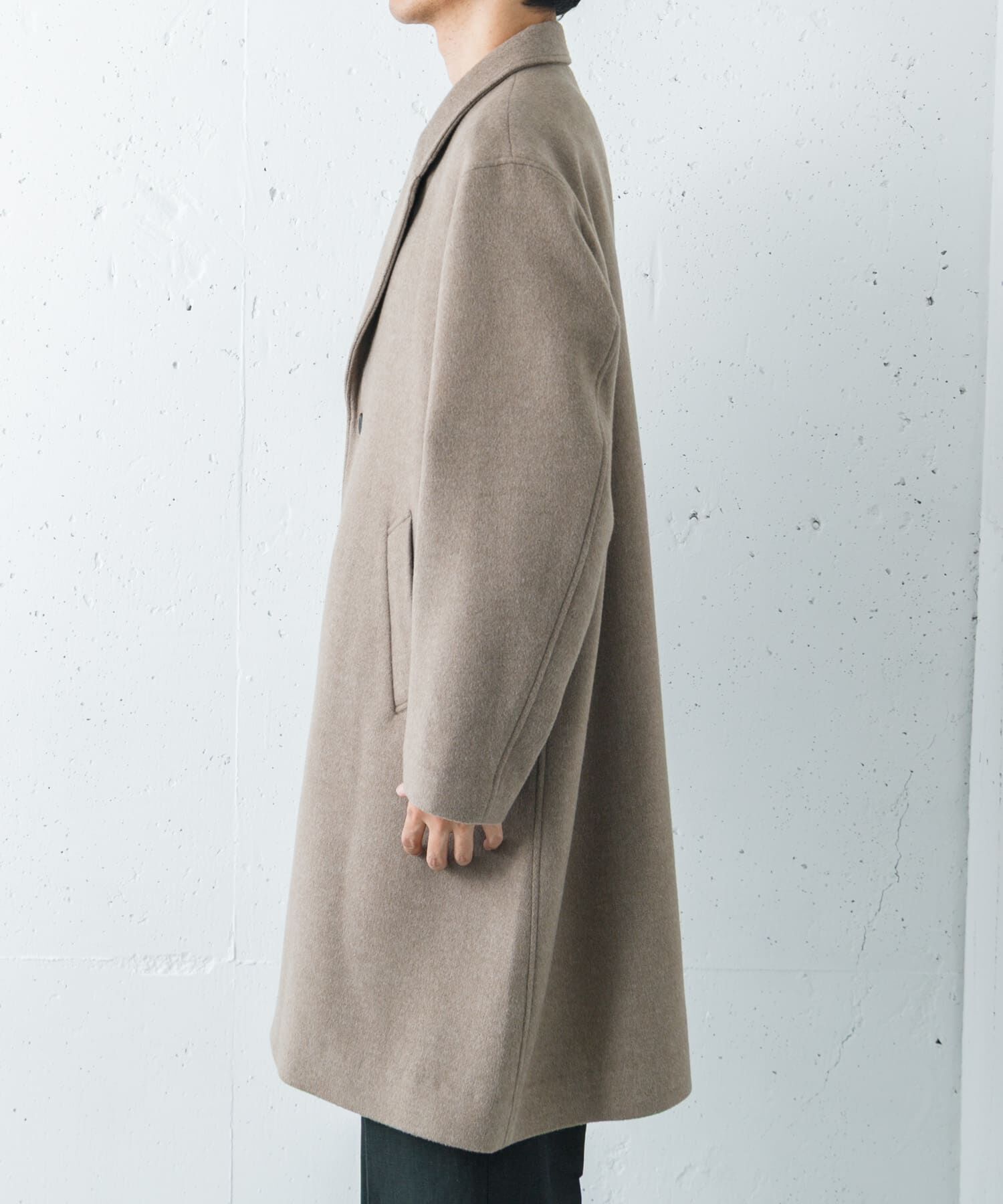 URBAN RESEARCH「WOOL OVER CHESTER COAT」|チェスターコート|