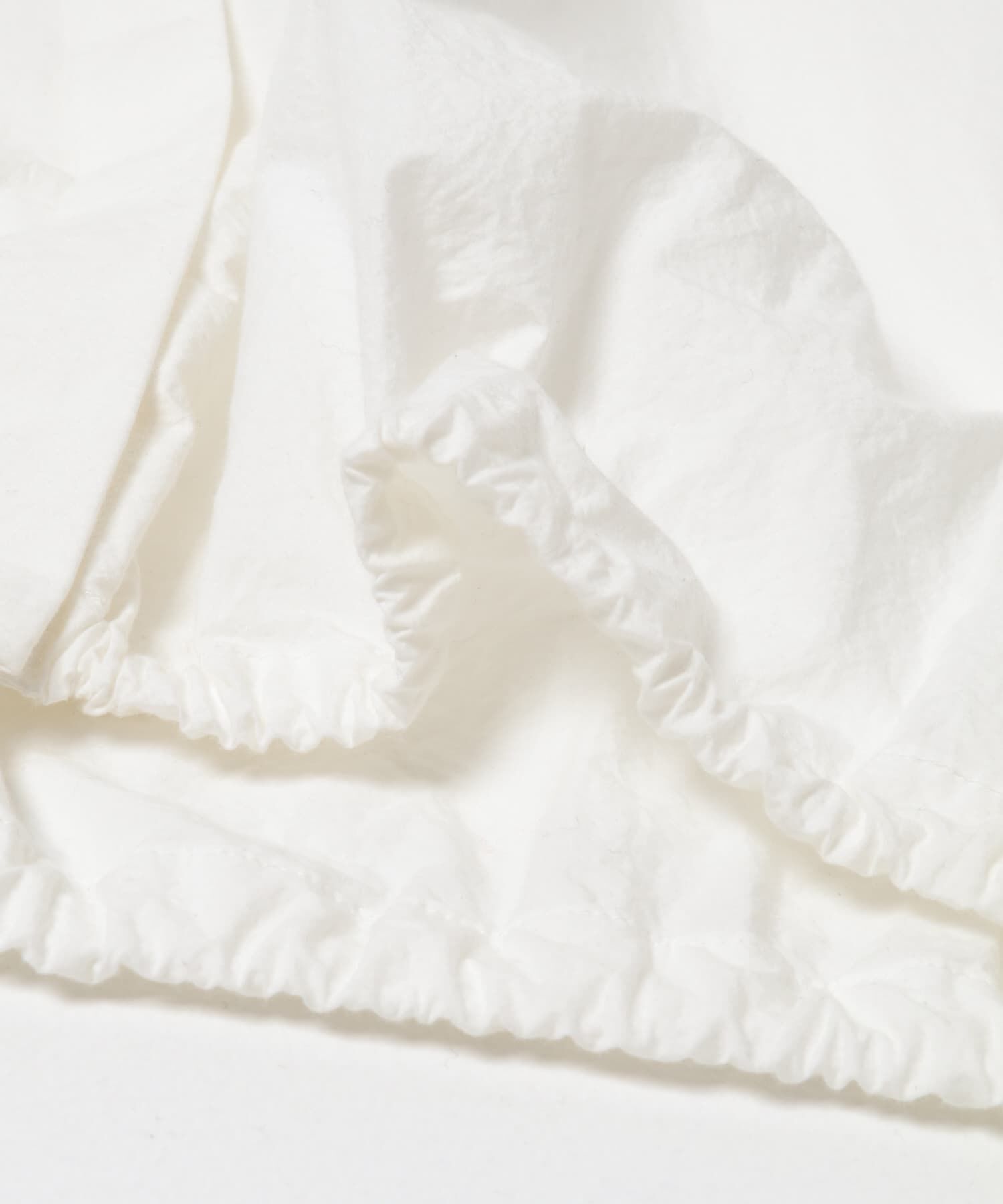 かぐれ「ノーカラークルーネックオーバーシャツ」|シャツ・ブラウス|