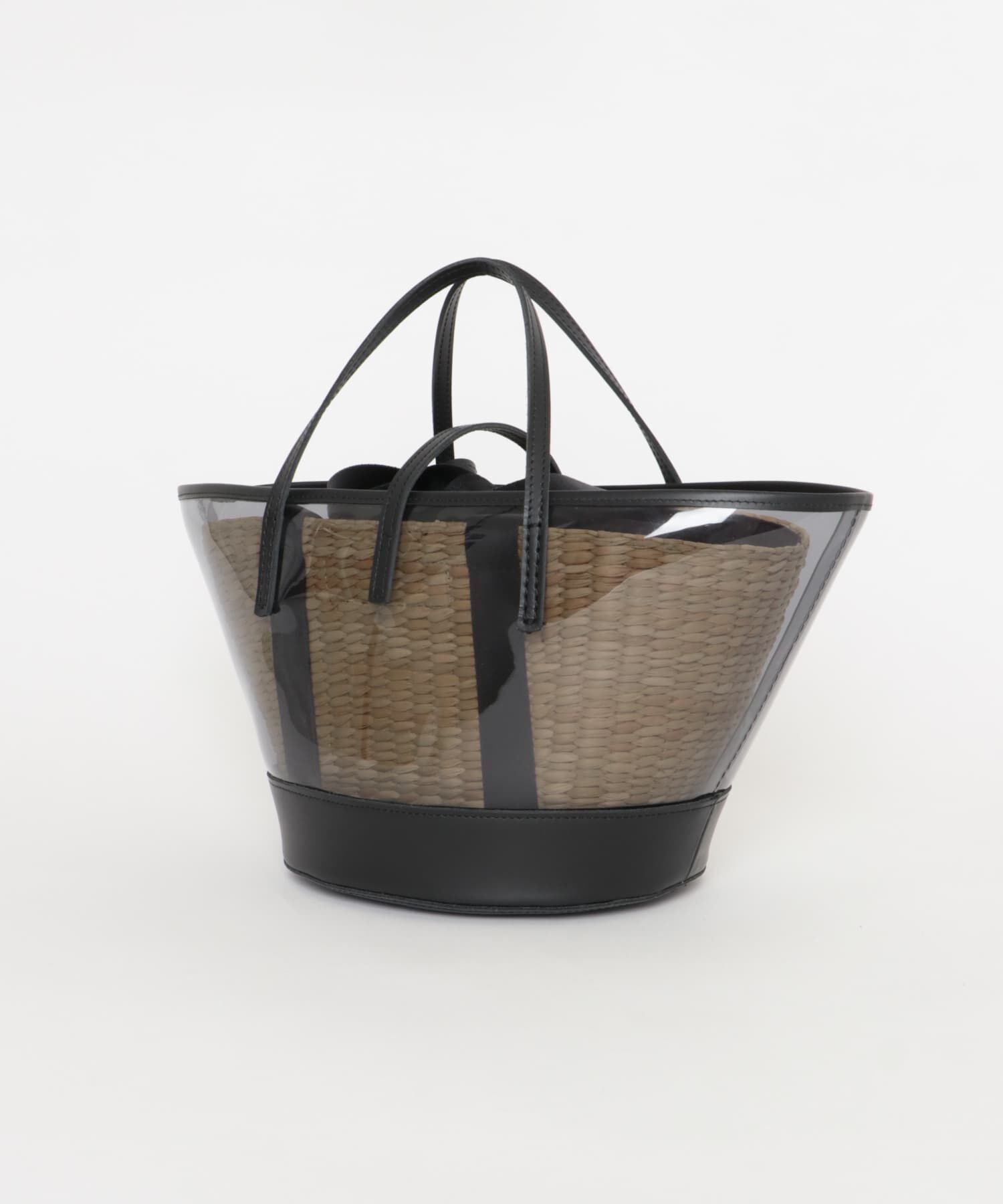 URBAN RESEARCH「マルチウェイクリアトートバッグ」|かごバッグ|