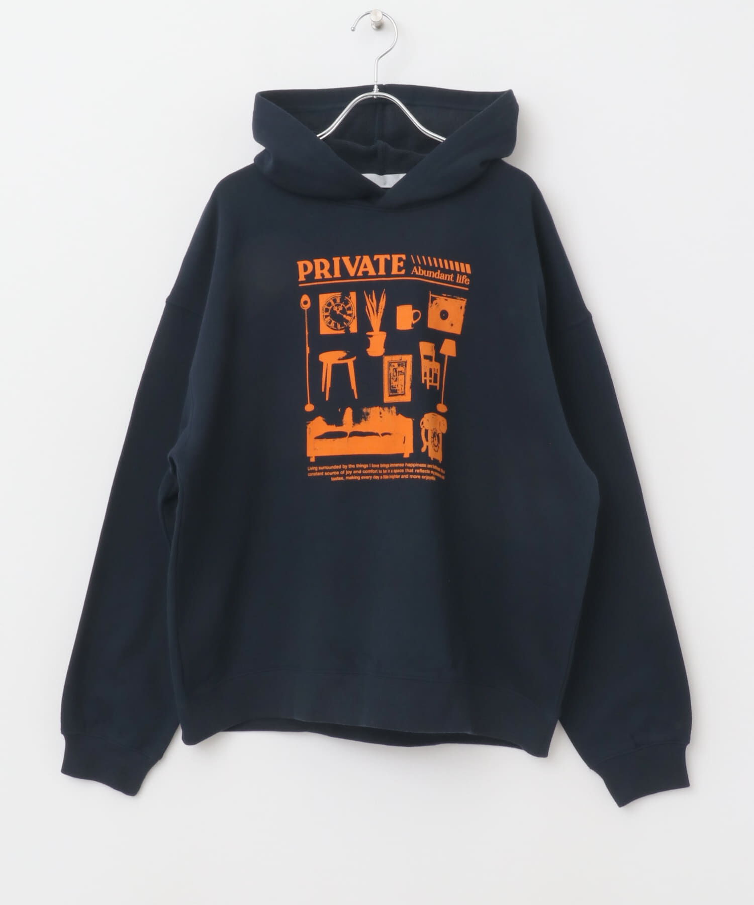 SENSE OF PLACE by URBAN RESEARCH「Furniture Graphic hoodie」|パーカー|