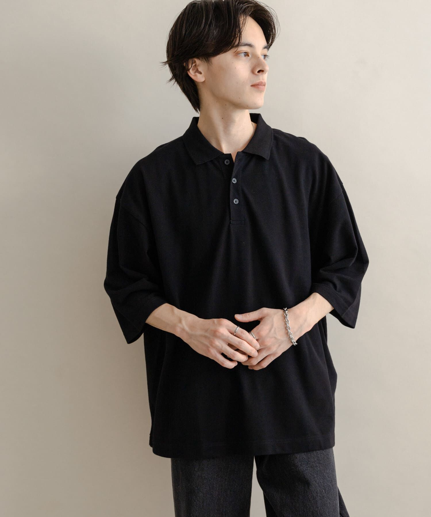 SENSE OF PLACE by URBAN RESEARCH「スラブカノコエクストラルーズポロシャツ」|ポロシャツ|