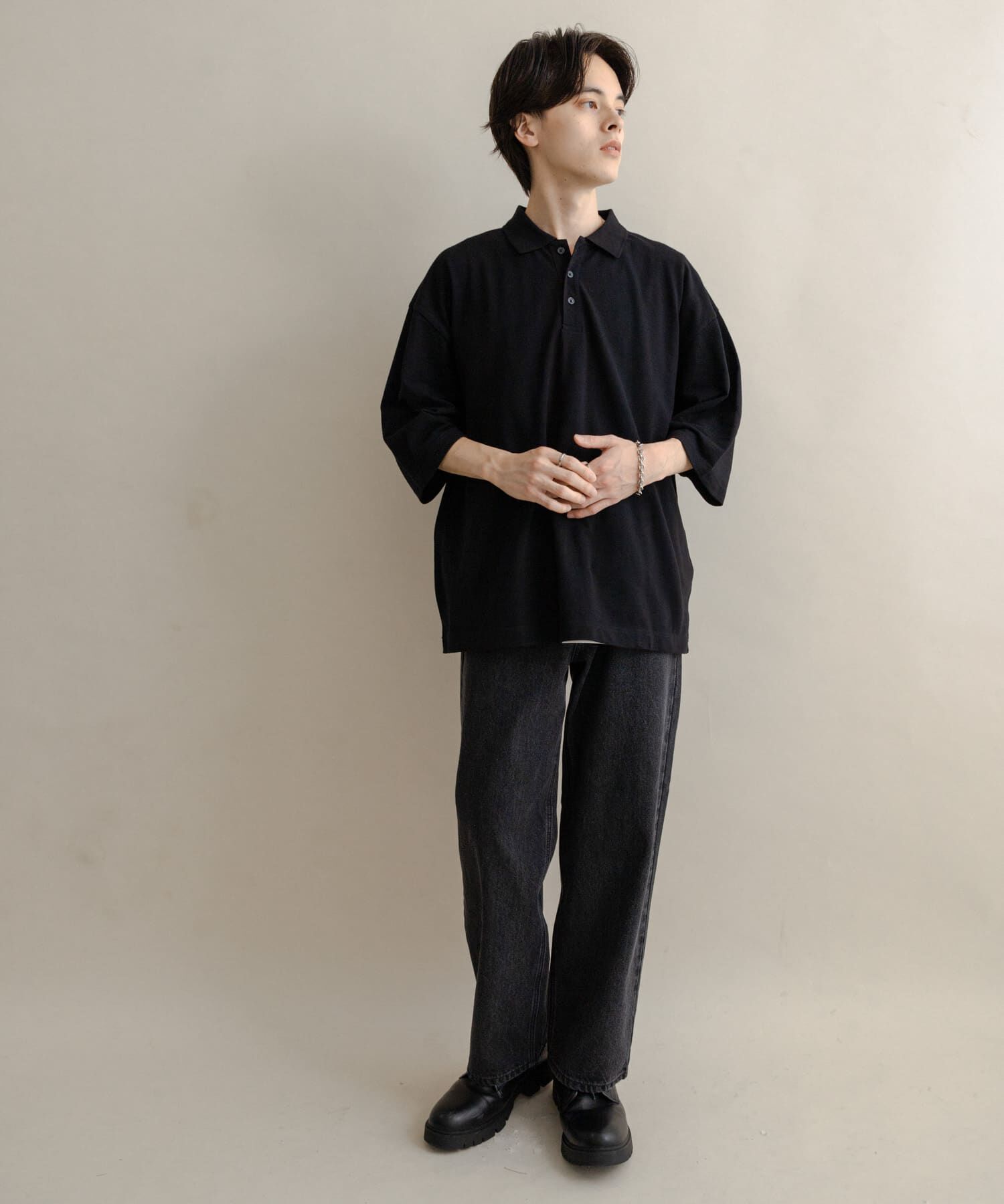 SENSE OF PLACE by URBAN RESEARCH「スラブカノコエクストラルーズポロシャツ」|ポロシャツ|