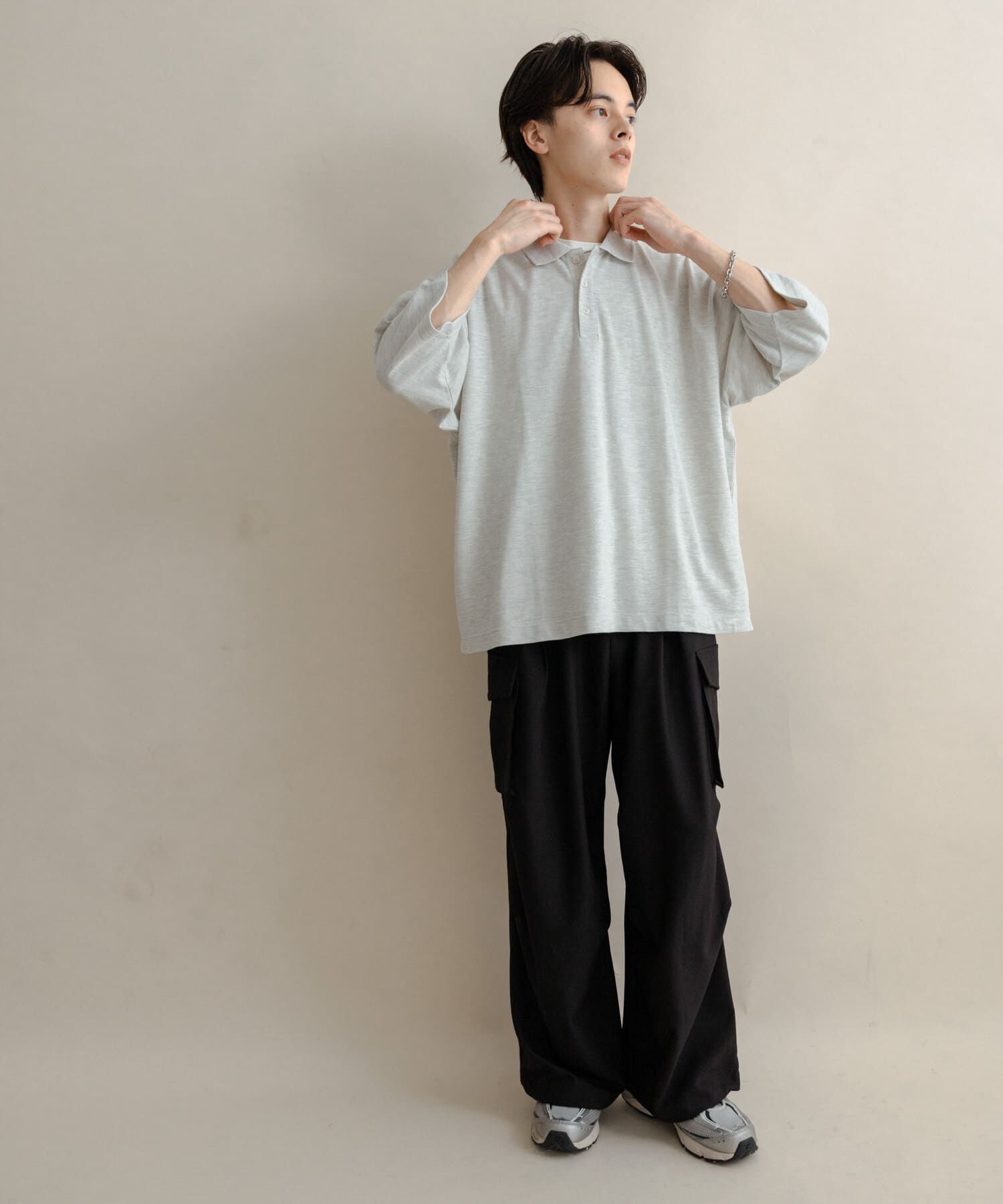 SENSE OF PLACE by URBAN RESEARCH「スラブカノコエクストラルーズポロシャツ」|ポロシャツ|