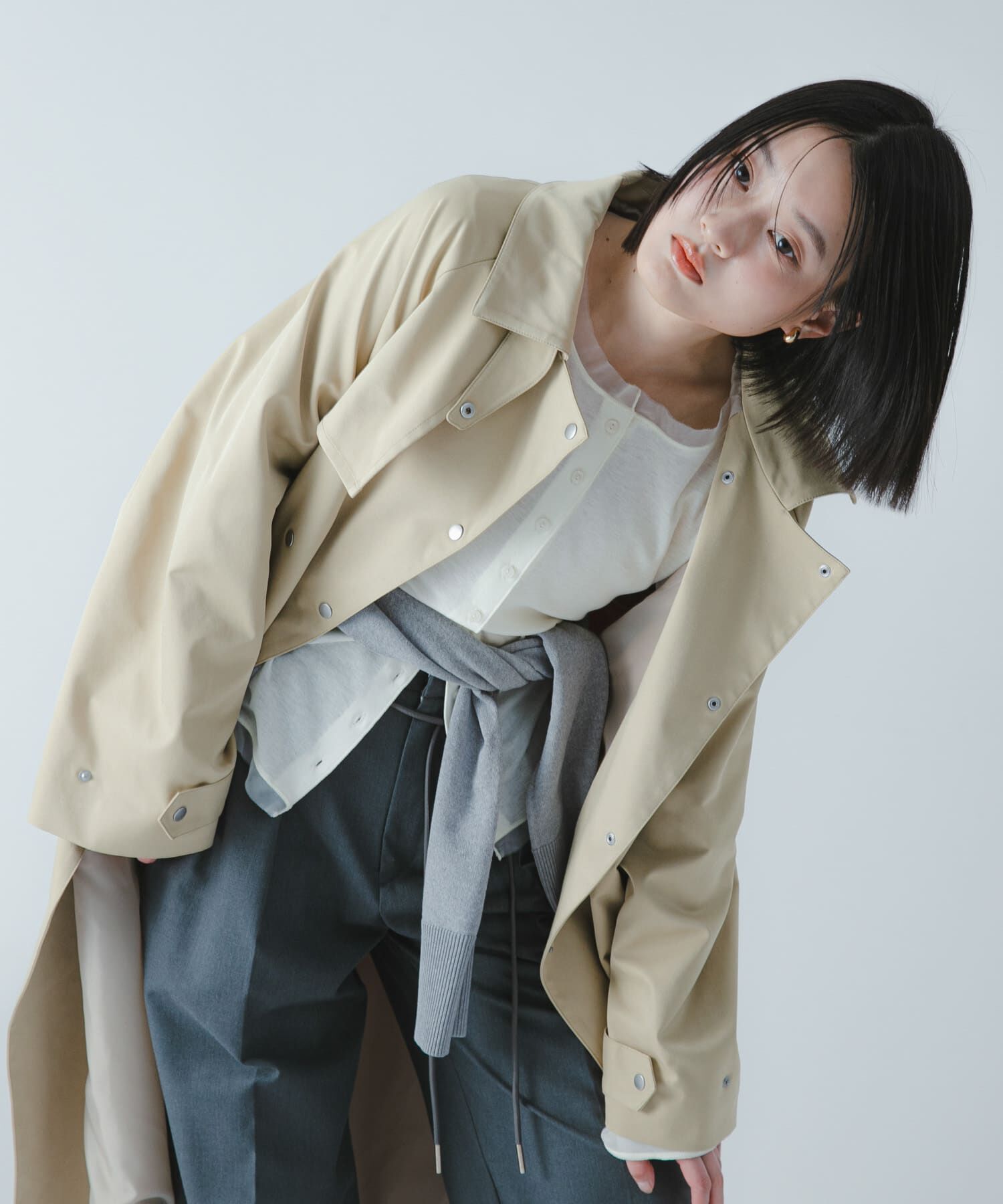 SENSE OF PLACE by URBAN RESEARCH「『撥水/防花粉』SKINProofトレンチコート」|トレンチコート|