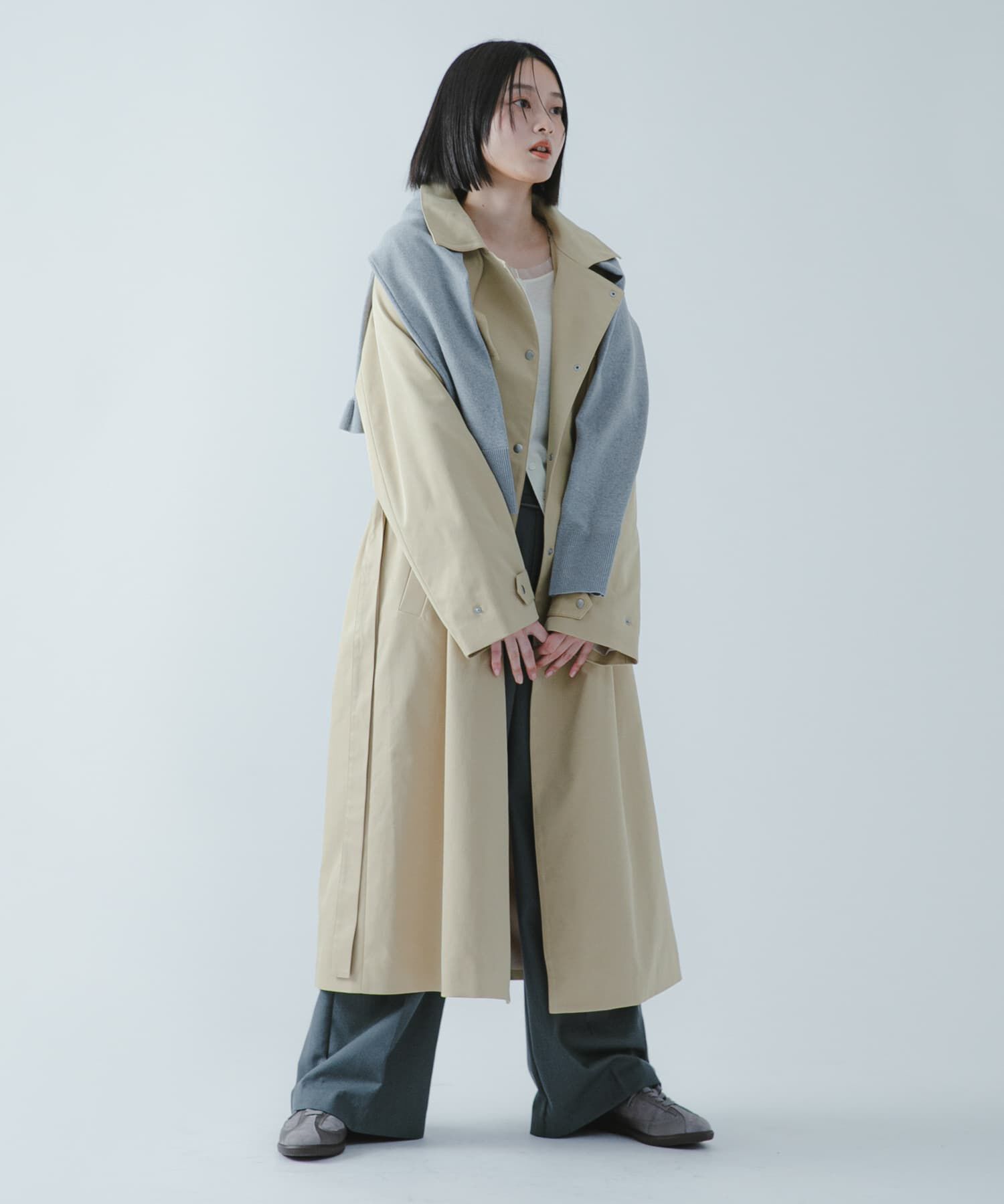 SENSE OF PLACE by URBAN RESEARCH「『撥水/防花粉』SKINProofトレンチコート」|トレンチコート|