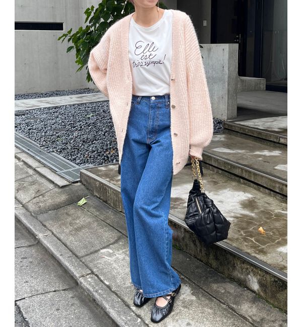 MAJESTICLEGON「デニムワイドパンツ」|デニム|