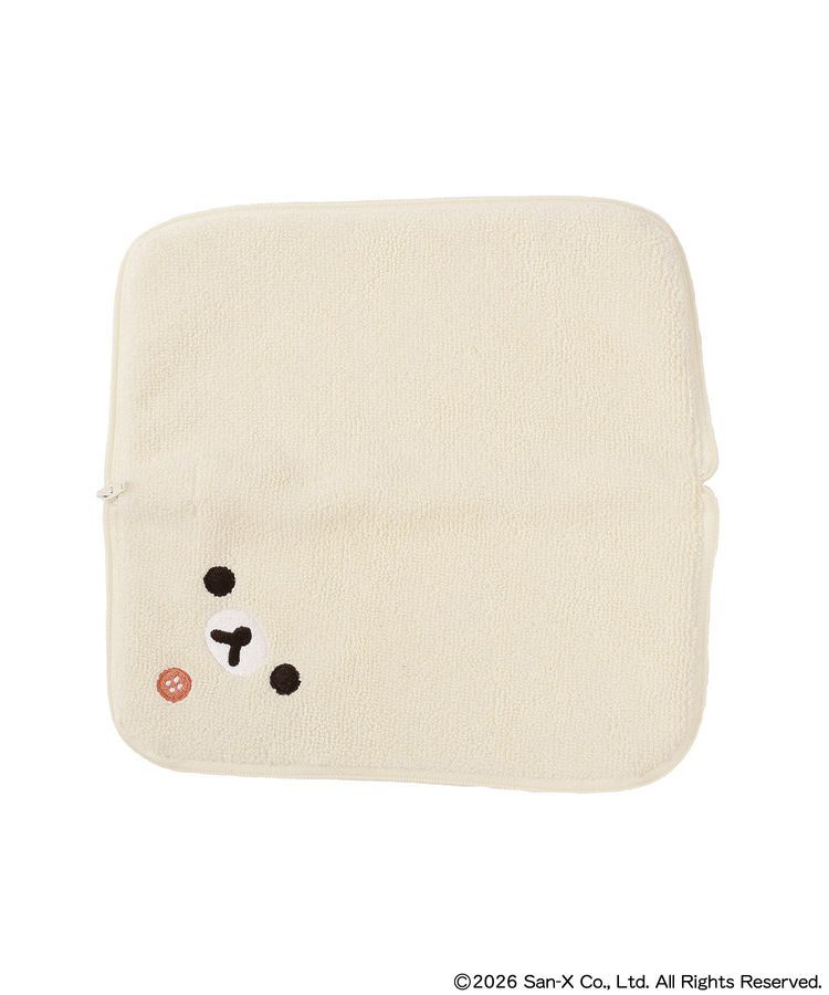 earth music&ecology「リラックマ&times;earth 2wayジップハンカチ」|ハンカチ|