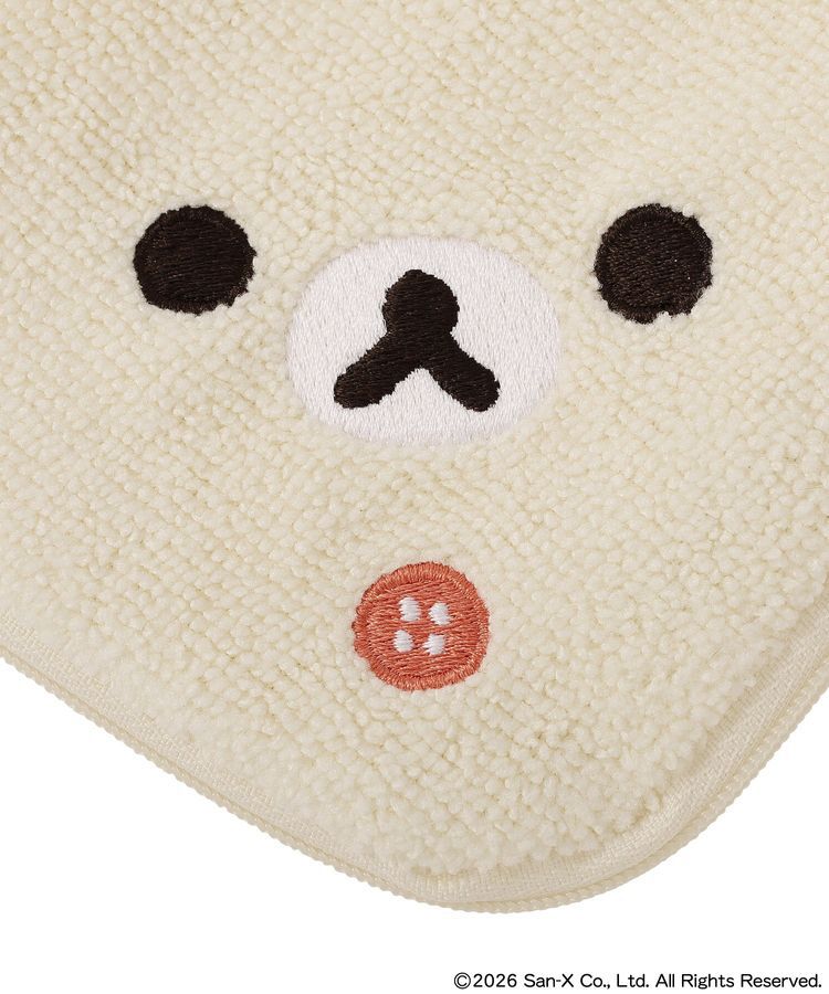 earth music&ecology「リラックマ&times;earth 2wayジップハンカチ」|ハンカチ|