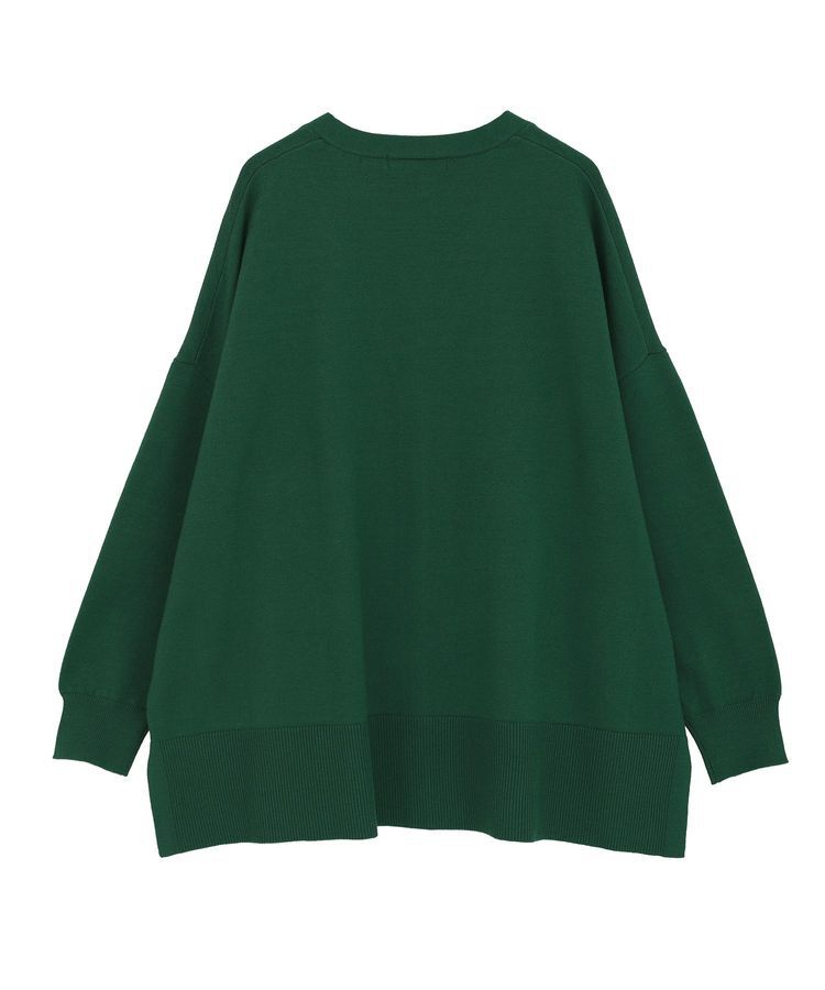 AMERICAN HOLIC「バイパチVネックルーズカーディガン＜静電気軽減＞」|カーディガン|