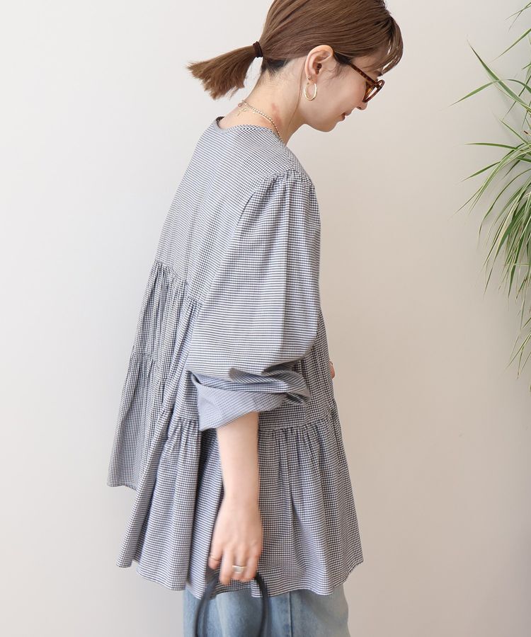 AMERICAN HOLIC「【WEB限定】ティアードギャザーブラウス」|シャツ・ブラウス|