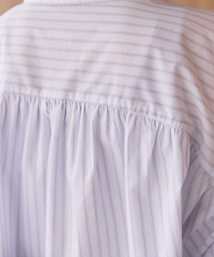 AMERICAN HOLIC「【WEB限定】【接触冷感・UVカット】ギャザーリボンスリーブ半袖シャツ」|シャツ・ブラウス|